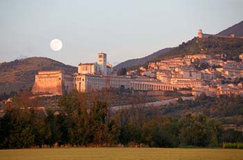 <b>Italy, Assisi</b>, Basilica of Saint Francis of Assisi