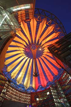 <b>Germany, Berlin</b>, The dome of the sony center