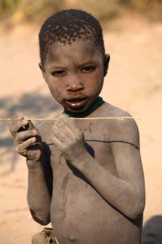 <b>Tanzania, Eyasi</b>, Portrait of Hadzabe child
