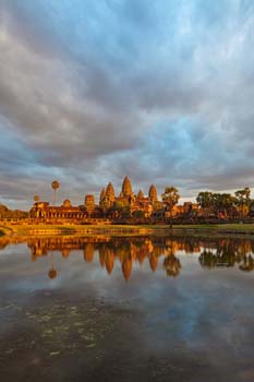 <b>Cambodia, Siem Reap</b>, Temple of Angkor Wat