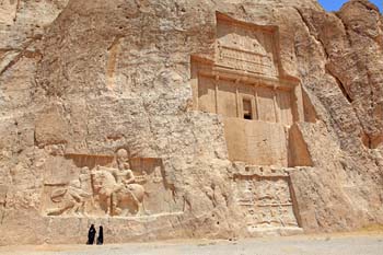 <b>Iran, Persepolis</b>, Tombs of the kings at Naqsh-e Rostam